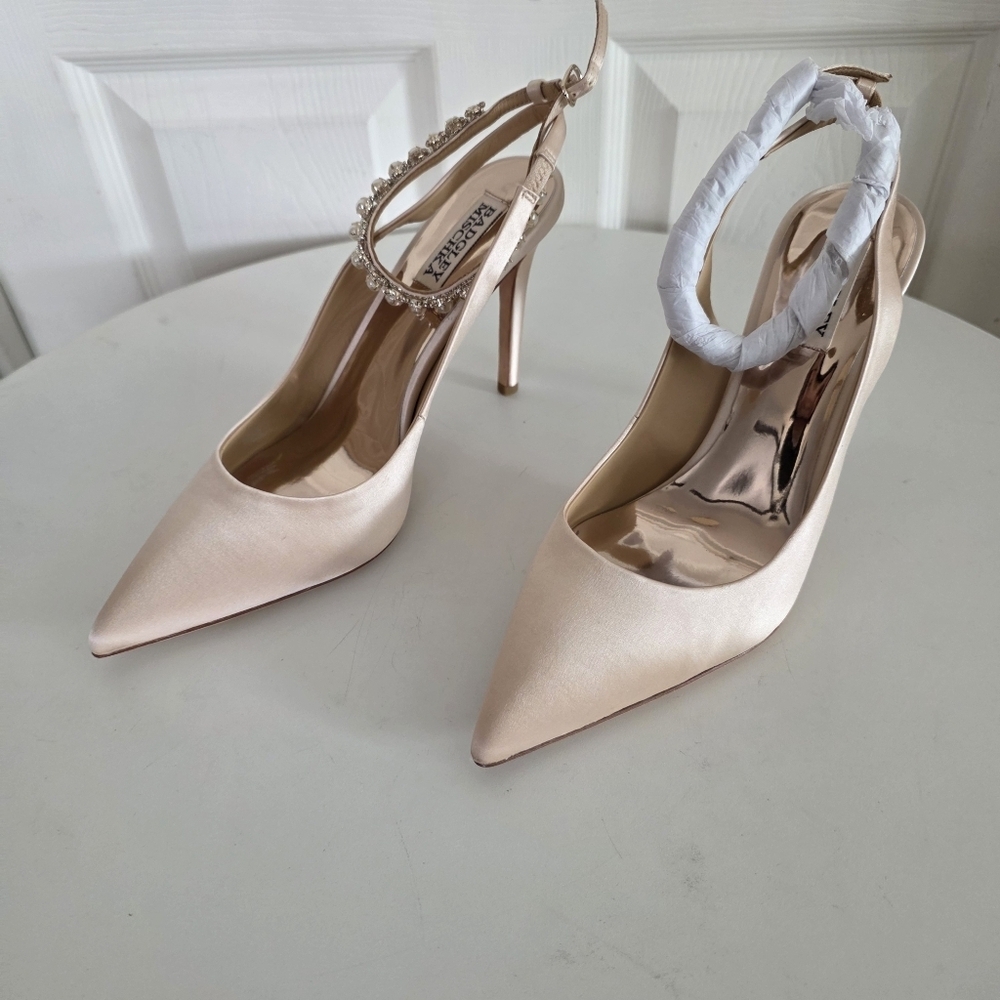 Badgley Mischka Kris Pointed Toe Shoes - Picture 4 of 9